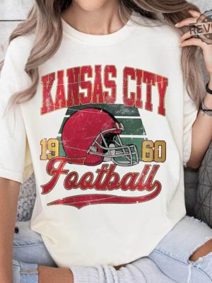 Vintage Style Kansas City Football Crewneck Sweatshirt90s Sports Bootleg Style Shirt Football Shirt Game Day Crewneck Unique revetee 2