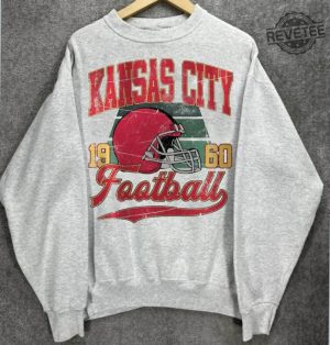 Vintage Style Kansas City Football Crewneck Sweatshirt90s Sports Bootleg Style Shirt Football Shirt Game Day Crewneck Unique revetee 4