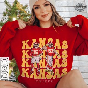 Vintage 90S Kansas City Chiefs Shirt Kansas City Chiefs Shirt Kansas City Chiefs Game Day Unique revetee 4