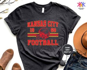 Vintage Kansas City Football Shirt Vintage Kansas City Football Tshirt Retro Kansas City Football Sweatshirt Unisex Hoodie Trendy Shirt giftyzy 3