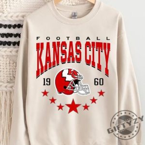 Kansas City Football Shirt Vintage Style Kansas City Football Crewneck Sweatshirt Football Tshirt Kansas City Hoodie Kansas City Fan Gifts giftyzy 2