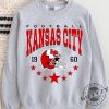 Kansas City Football Shirt Vintage Style Kansas City Football Crewneck Sweatshirt Football Tshirt Kansas City Hoodie Kansas City Fan Gifts giftyzy 3