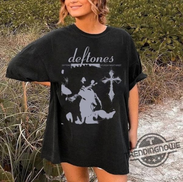 Deftones Shirt Deftones Tour Shirt Retro Deftones T Shirt Rock Band Shirt Deftones Inspired Shirt Gift For Fan trendingnowe 1