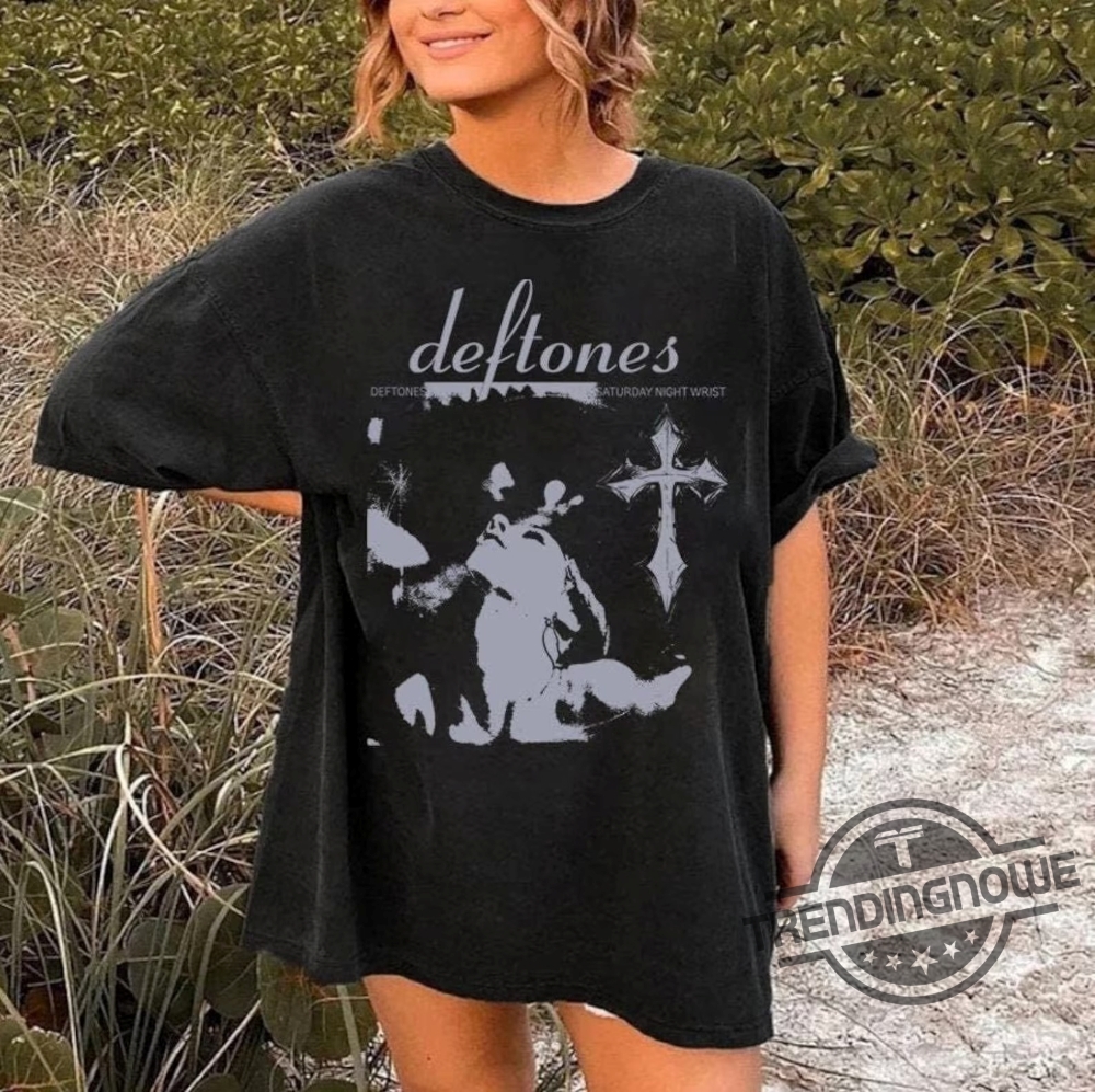 Deftones Shirt Deftones Tour Shirt Retro Deftones T Shirt Rock Band Shirt Deftones Inspired Shirt Gift For Fan