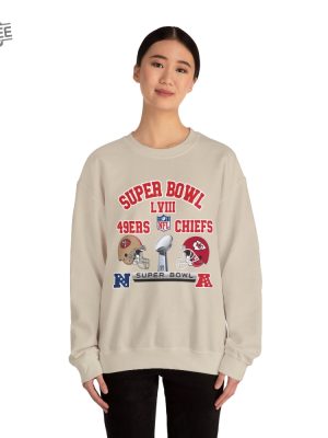 Superbowl Sweatshirt Chiefs Sweater 49Ers Sweatshirt Football Sweatshirt Travis Kelce Message To Taylor Swift Go Taylors Boyfriend Shirt Unique revetee 2