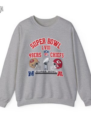 Superbowl Sweatshirt Chiefs Sweater 49Ers Sweatshirt Football Sweatshirt Travis Kelce Message To Taylor Swift Go Taylors Boyfriend Shirt Unique revetee 4