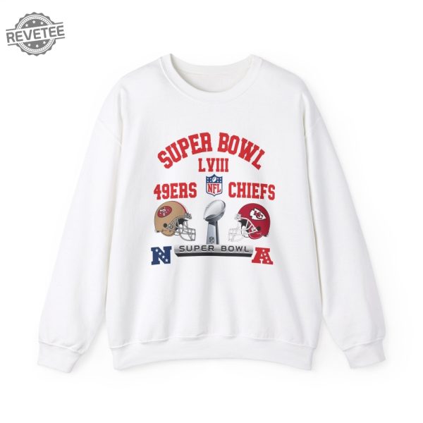Superbowl Sweatshirt Chiefs Sweater 49Ers Sweatshirt Football Sweatshirt Travis Kelce Message To Taylor Swift Go Taylors Boyfriend Shirt Unique revetee 5