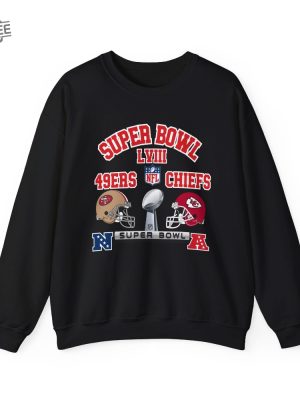 Superbowl Sweatshirt Chiefs Sweater 49Ers Sweatshirt Football Sweatshirt Travis Kelce Message To Taylor Swift Go Taylors Boyfriend Shirt Unique revetee 6