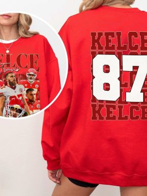 Travis Kelce Shirt Football Kc Jersey Shirt In My Kelce Era Shirt Travis Kelce Message To Taylor Swift Go Taylors Boyfriend Shirt Unique revetee 2