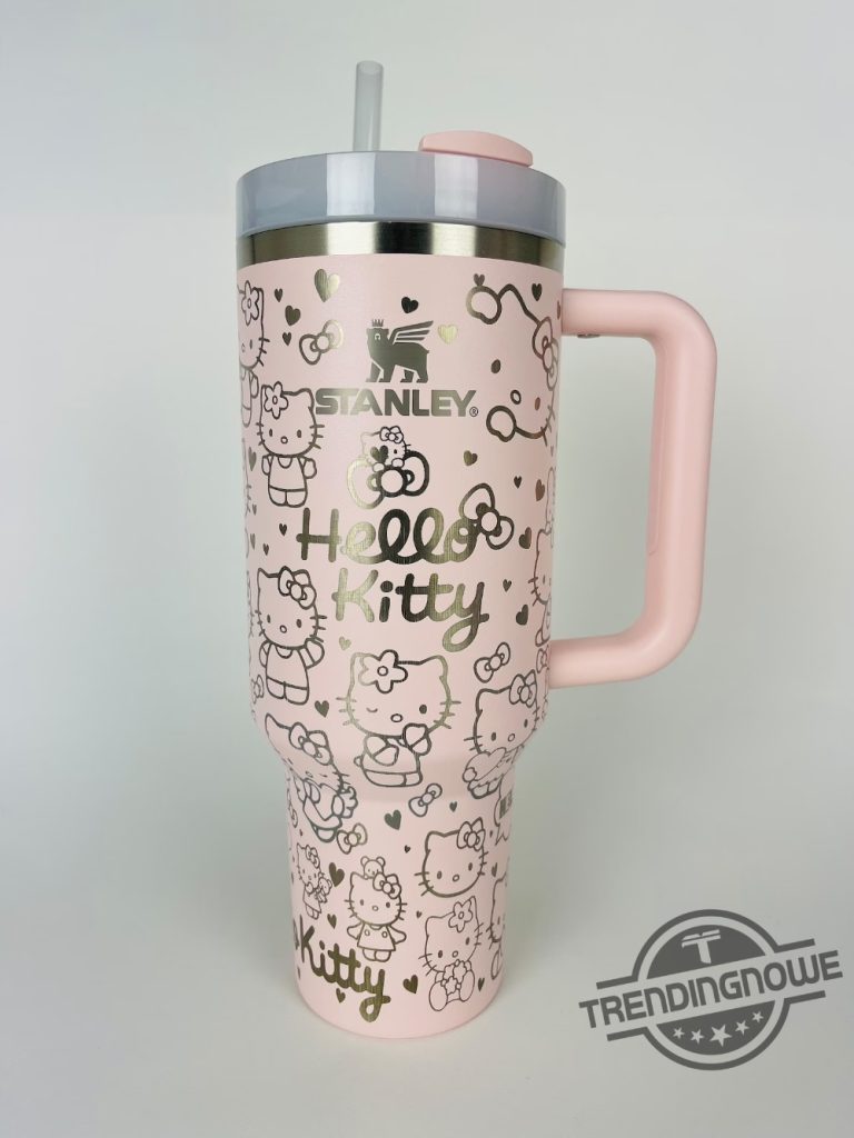 Hello Kitty Stanley Cup Stanley 40Oz Tumbler Pink Bloom Hello Kitty ...