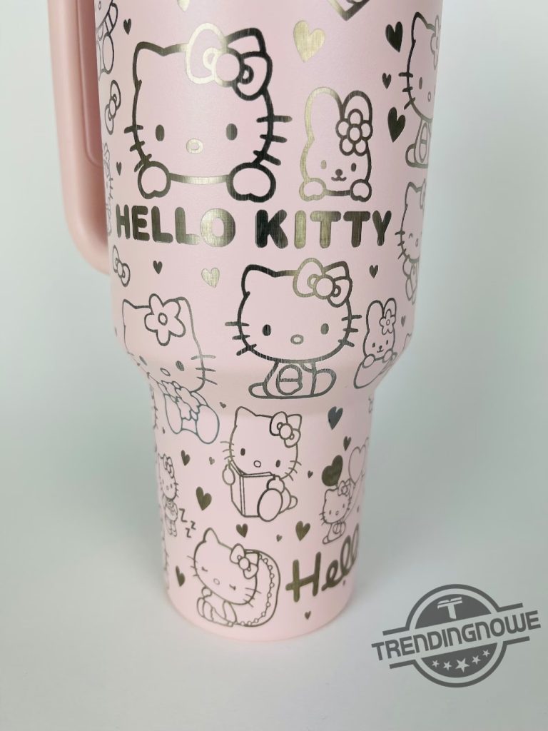 Hello Kitty Stanley Cup Stanley 40Oz Tumbler Pink Bloom Hello Kitty ...