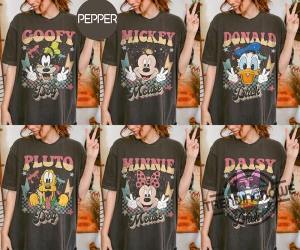 Mickey Mouse Shirt Mickey And Friends Vintage Mickey Shirt Mickey Minnie Shirt Disney Vacation Shirt Disneyland Mickey Shirt trendingnowe 1