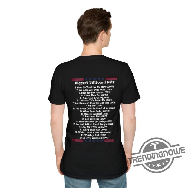 Toby Keith Shirt Toby Keith Rip 2024 Top 20 Billboard Songs Shirt Toby Keith Tribute Shirt American Soldier Memorial Shirt trendingnowe 3