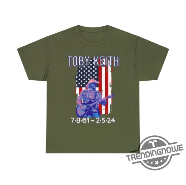 Toby Keith Shirt Country Shirt Toby Keith Rip 2024 Top 20 Billboard Songs Shirt Toby Keith Tribute Shirt American Soldier Memorial Shirt trendingnowe 3