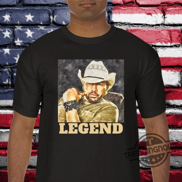 Legend Toby Keith Shirt Toby Keith Rip 2024 Top 20 Billboard Songs Shirt Toby Keith Tribute Shirt American Soldier Memorial Shirt trendingnowe 2 1