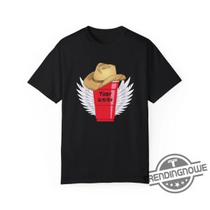 Toby Keith Shirt Red Solo Cup Wings Shirt Country Music Legend Homage Toby Keith Tribute Shirt American Soldier Memorial Shirt trendingnowe 2