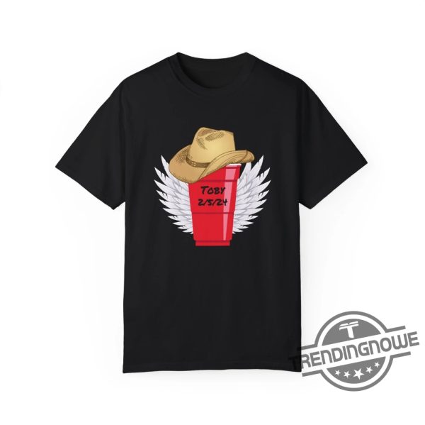 Toby Keith Shirt Red Solo Cup Wings Shirt Country Music Legend Homage Toby Keith Tribute Shirt American Soldier Memorial Shirt trendingnowe 2
