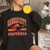 Vintage Style Kansas City Football Sweatshirt And Hoodie Kansas City Football Sweatshirt Kansas City Chief Colors Kansas City Chiefs T Shirt Near Me revetee 1