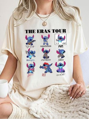 Stitch The Eras Tour Shirt Stitch Shirt Disney Eras Tour Shirt Lilo And Stitch Shirt Kids Stitch Shirt Unique revetee 2