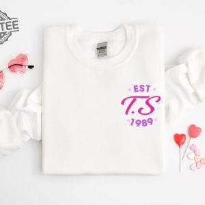 Swiftie Valentine Shirt 2 Sided Swiftie Valentines Day Gift Conversation Hearts Retro Tee Ts Est 1989 Version Shirts For Lovers Unique revetee 2