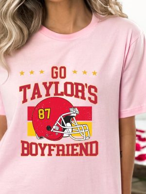 Go Taylors Boyfriend Shirt Game Day Shirt Funny Football Sweatshirt Football Fan Gift Shirt Unique revetee 2