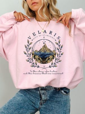 Velaris Sweatshirt The Night Court Velaris City Of Starlight Sweater Acotar Shirt Unique revetee 7