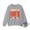 Taylors Boyfriend Superbowl Shirt Kansas City Swiftie Travis Sweatshirt Travis And Taylor Shirt Kansas City Football Hoodie trendingnowe 3