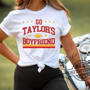 Taylors Boyfriend Superbowl Shirt Game Day Shirt Funny Football Sweatshirt Football Fan Gift Shirt Taylor And Travis Shirt trendingnowe 2