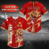 49ers baseball jersey all over printed san francisco 49ers personalized baseball jersey shirt with name nfl football super bowl baseball uniform gift for fans laughinks 1