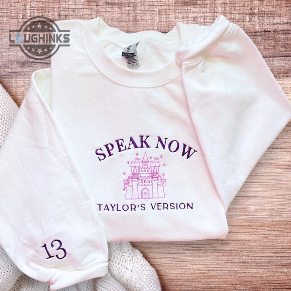 Taylor Swift Speak Now Sweatshirt  Speak Now Taylors Version Crewneck Mens Womens Tshirt Sweatshirt Hoodie