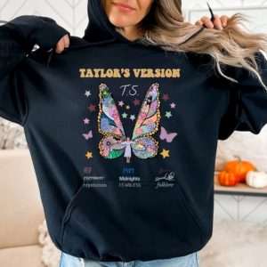 taylors version music albums hoodie swift shirt gift for 2023 concert butterfly tee music lover fan tour merch shirt mens womens tshirt sweatshirt hoodie laughinks 1 1