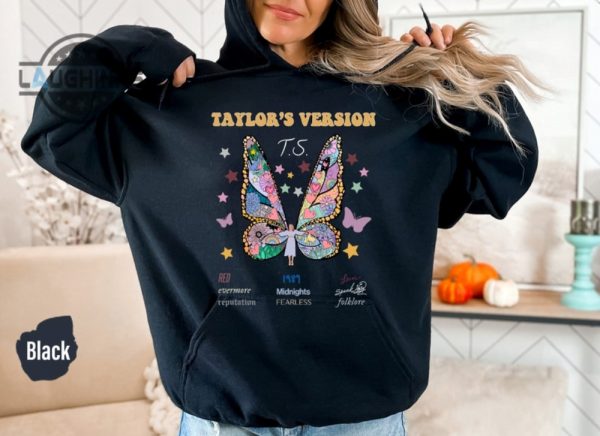 taylors version music albums hoodie swift shirt gift for 2023 concert butterfly tee music lover fan tour merch shirt mens womens tshirt sweatshirt hoodie laughinks 1 1