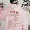 i love you in taylor lyrics hoodie swifties merch shirt swiftie gifts different ways say i love you in lyrics hoodie mens womens tshirt sweatshirt hoodie laughinks 1