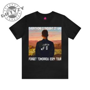 Justin Timberlake 2024 Everything I Thought It Was Forget Tomorrow Tour Shirt giftyzy 3
