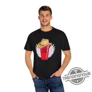Toby Keith Shirt Toby Keith In Memory Red Solo Cup Wings Shirt Sweatshirt Hoodie Toby Keith T Shirt trendingnowe.com 3