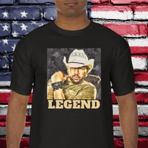 Legend Toby Keith Shirt 90S Country Music Icon Large Graphic Concert Tee Retro Style Gift For Her Him Music Lover Unique revetee 5