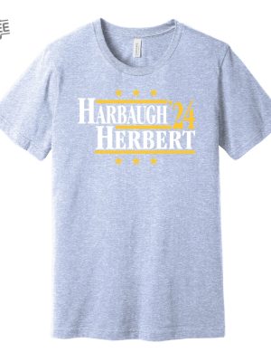 Harbaugh Herbert 24 Political Campaign Parody Tee Football Legends For President Fan Shirt S M L Xl Xxl 3Xl Lots Of Color Choices Unique revetee 5