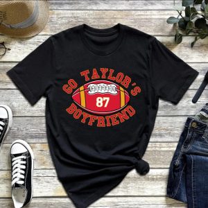 Go Taylors Boyfriend Shirt Funny Football Shirt Funny Ts Inspired Shirt Vintage Football Unisex Shirt Trendy Football Fans Shirt Unique revetee 3