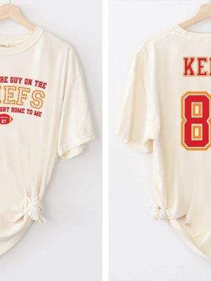 Karma Football Chiefs Shirt Gameday Shirt Travis Kelce Shirt Football Fan Tee Kelce 87 Shirt Gym Shirt Sport Fan Tee Unique revetee 4