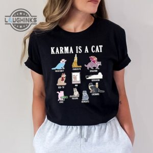 karma is a cat shirt the eras tour shirt cats midnights taylor tee cute swift cat tshirt gift for her mens womens tshirt sweatshirt hoodie laughinks 1