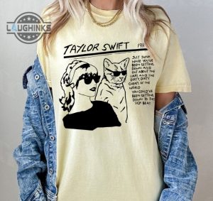 cute swiftie with cat shirt taylor 1989 shirt taylor swift 1989 shirt cat eras tour shirt taylor swift 1989 albums shirt mens womens tshirt sweatshirt hoodie laughinks 1 2