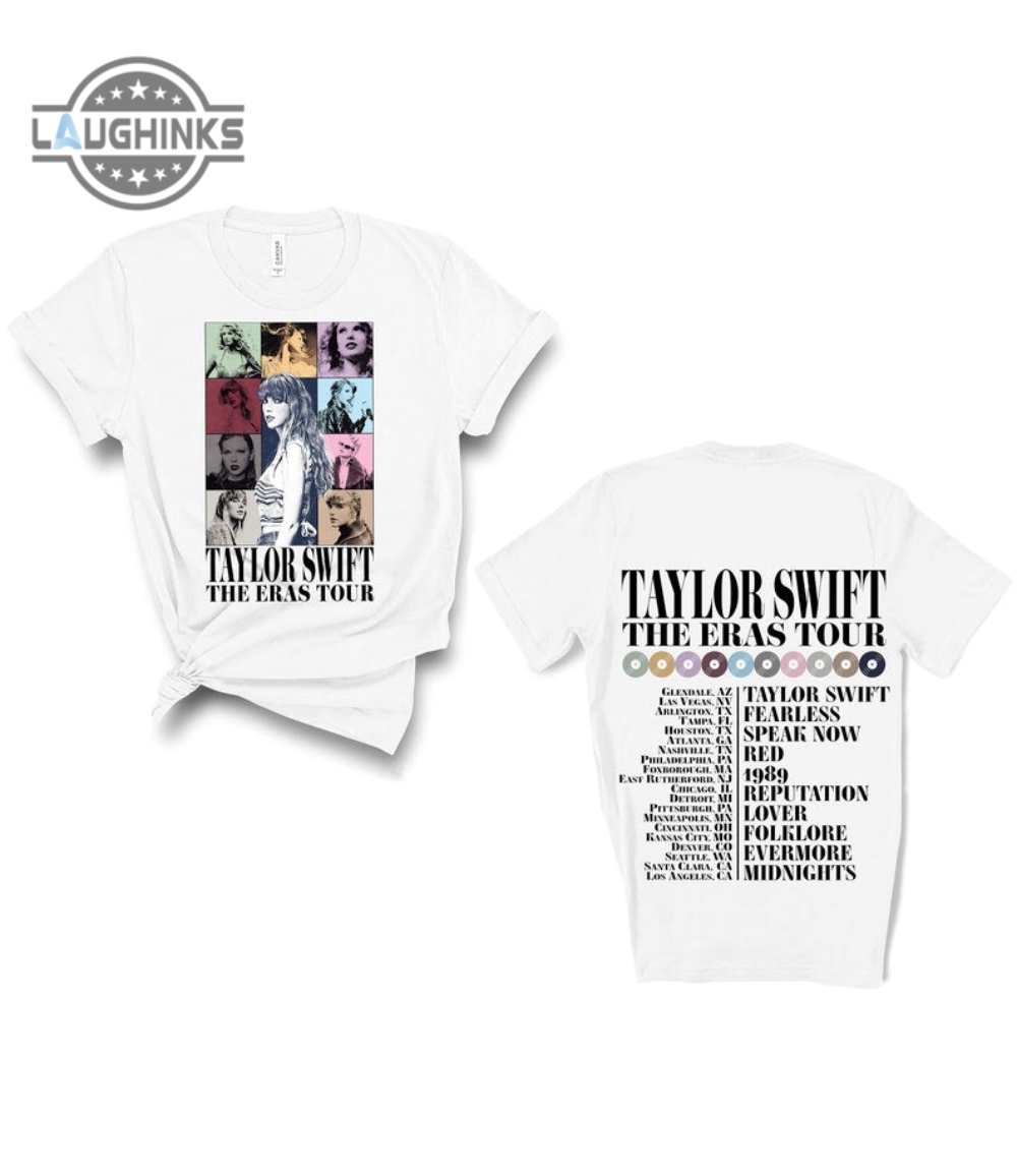 Taylor Swift The Eras Tour Shirt Swiftie Merch Tshirt Back And Front Shirt Swiftie Eras Tour Taylor Swift Fan Vintage Gift Ts Tshirt Mens Womens Tshirt Sweatshirt Hoodie