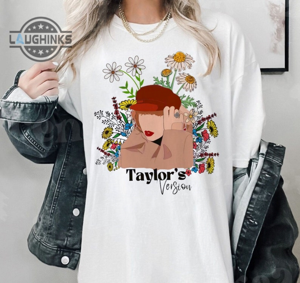 vintage taylors version floral shirt taylors version taylor swift shirt taylors version shirt taylor swift floral shirt mens womens tshirt sweatshirt hoodie laughinks 1