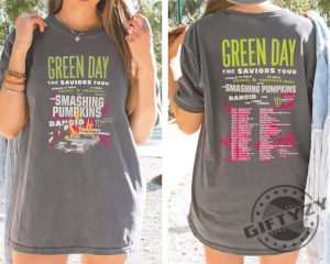 Green Day The Saviors 2024 Tour Shirt Green Day Concert Sweatshirt Green Day Band Graphic Tshirt Green Day Fan Hoodie Rock Band Green Day Shirt giftyzy 3