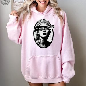 God Save Queen Reputation Era Inspired Hoodies Taylor Swift Tortured Poets Taylor Swift New Album 2024 Taylorswift Unique revetee 2