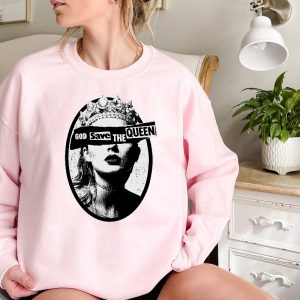 God Save Queen Reputation Era Inspired Hoodies Taylor Swift Tortured Poets Taylor Swift New Album 2024 Taylorswift Unique revetee 5