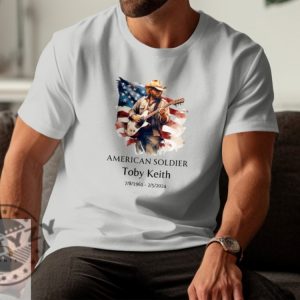 Toby Keith Tribute Unisex Shirt American Soldier Memorial Tshirt Country Music Legend Homage Hoodie Trending Sweatshirt Thoughtful Fan Gift giftyzy 5