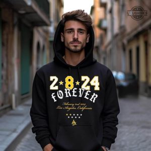 2 8 24 hoodie sweatshirt tshirt mens womens kobe bryant mamba forever february 2nd 2024 los angeles lakers california the goal is not to live forever shirts laughinks 3