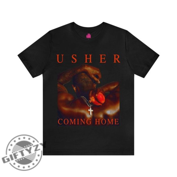 Coming Home Usher 2024 Album Shirt giftyzy 1