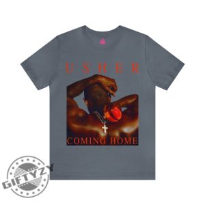 Coming Home Usher 2024 Album Shirt giftyzy 3